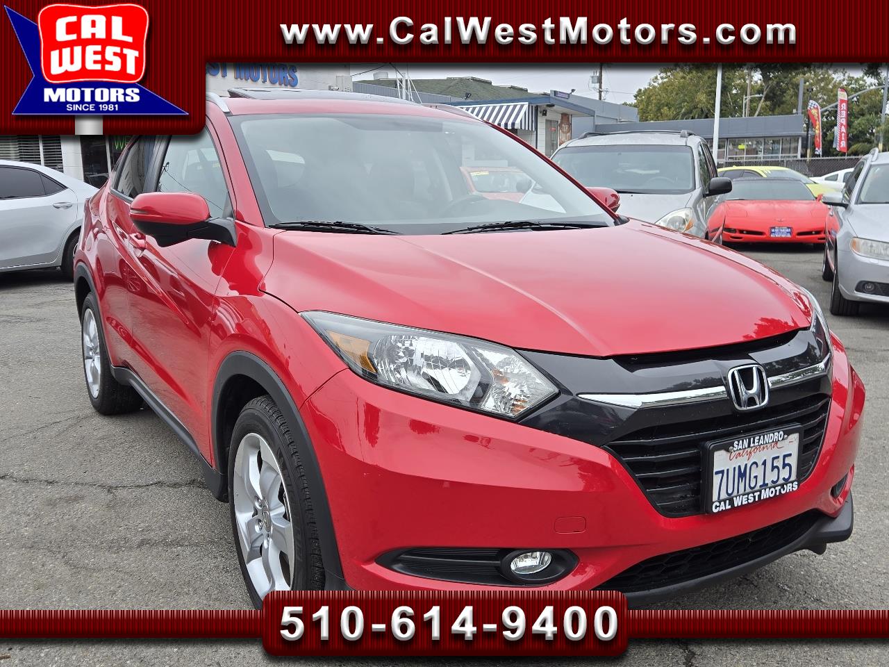 2016 Honda HR-V EX-L w/Navigation MnRoof GreatMtnce VeryClean