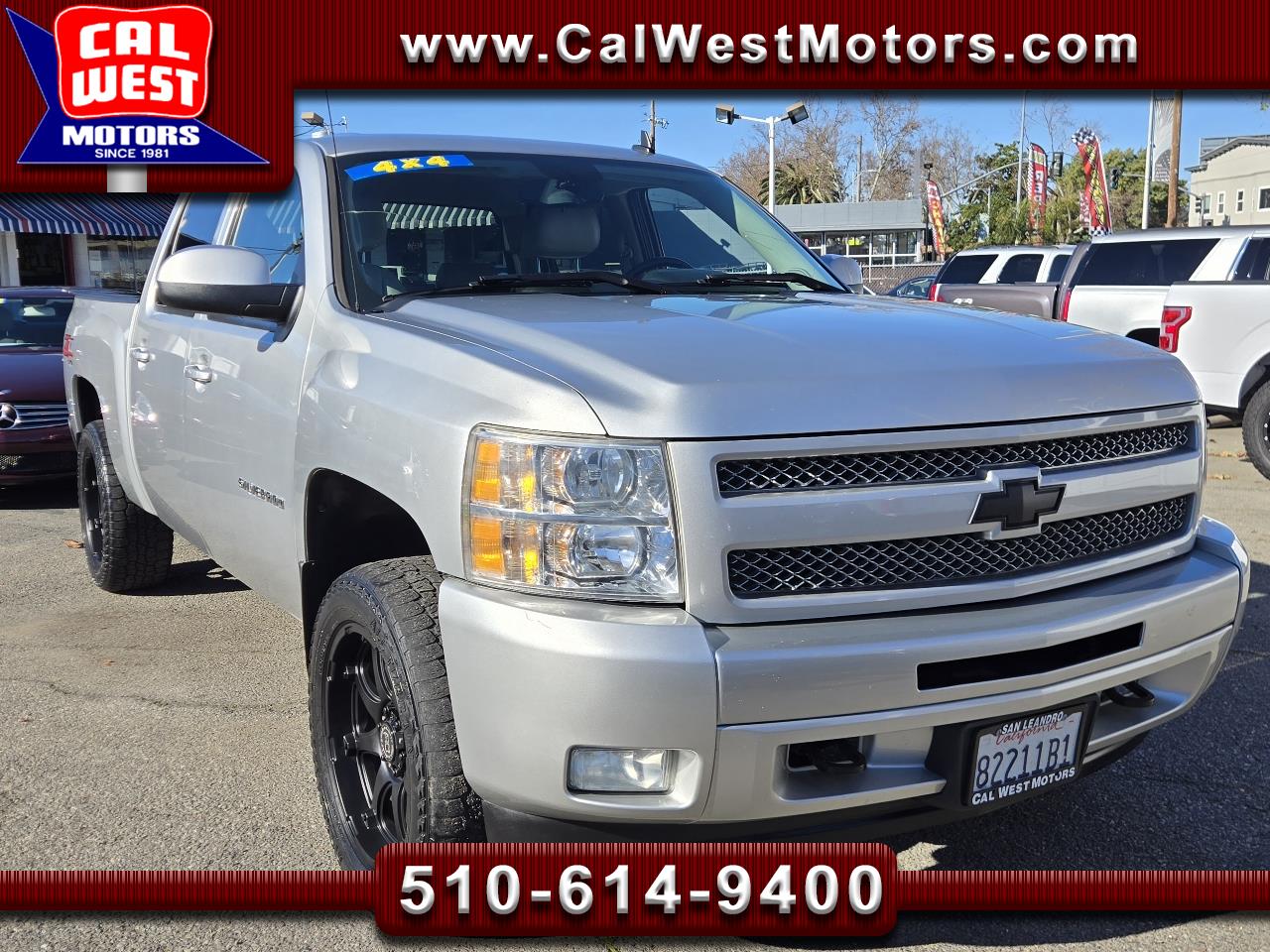 2011 Chevrolet Silverado 1500 LT Crew Cab 4D Z71 4X4 Leather 1Owner