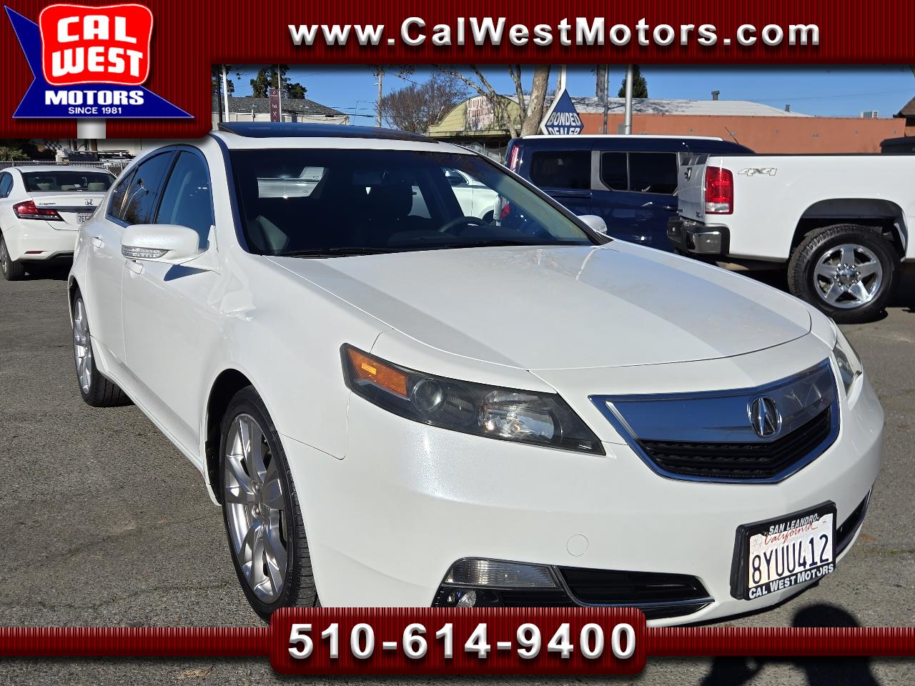 2012 Acura TL SH-AWD w/ Advance Pkg MRoof Nav BUcam Blu2th NICE!