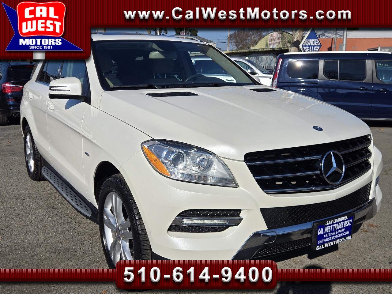 2012 Mercedes-Benz M-Class ML350 4MATIC Leather Nav BuCam Blu2th ExServiceHis