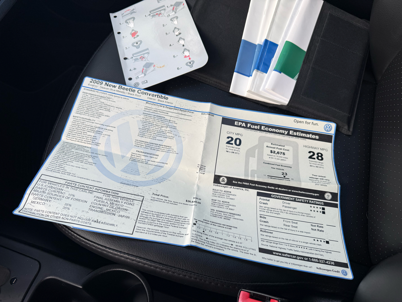 Volkswagen New Beetle  2009