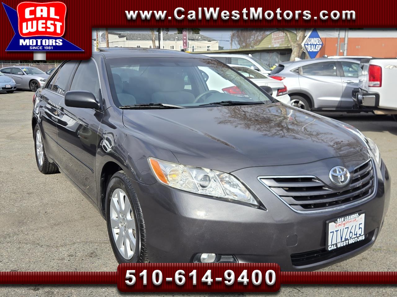 2007 Toyota Camry XLE Sedan w/MoonRoof JBL CD LoMiles GreatMaintHist