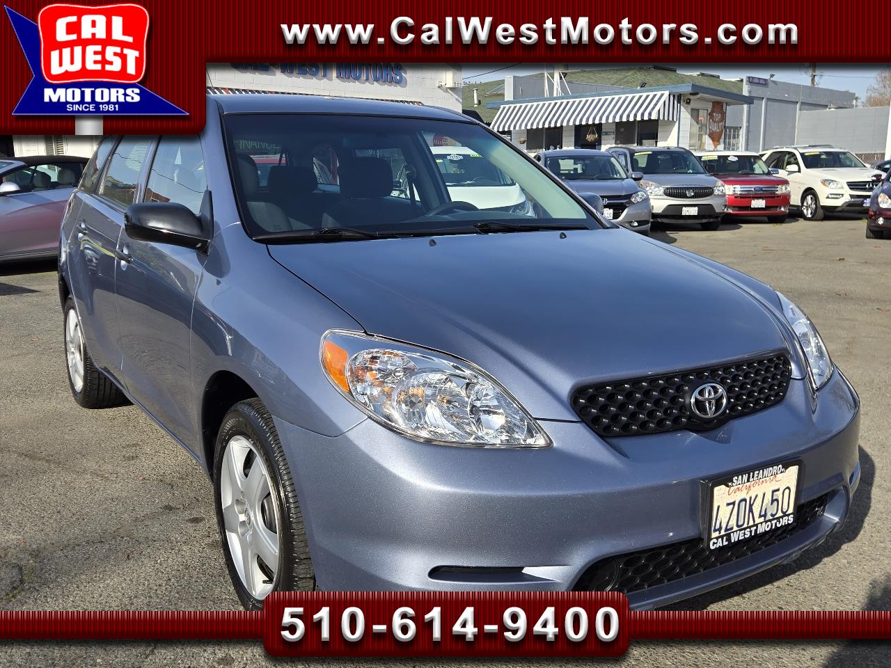 2003 Toyota Matrix Hatchback 5D w/Sony Blu2th XM 1Owner VeryClean