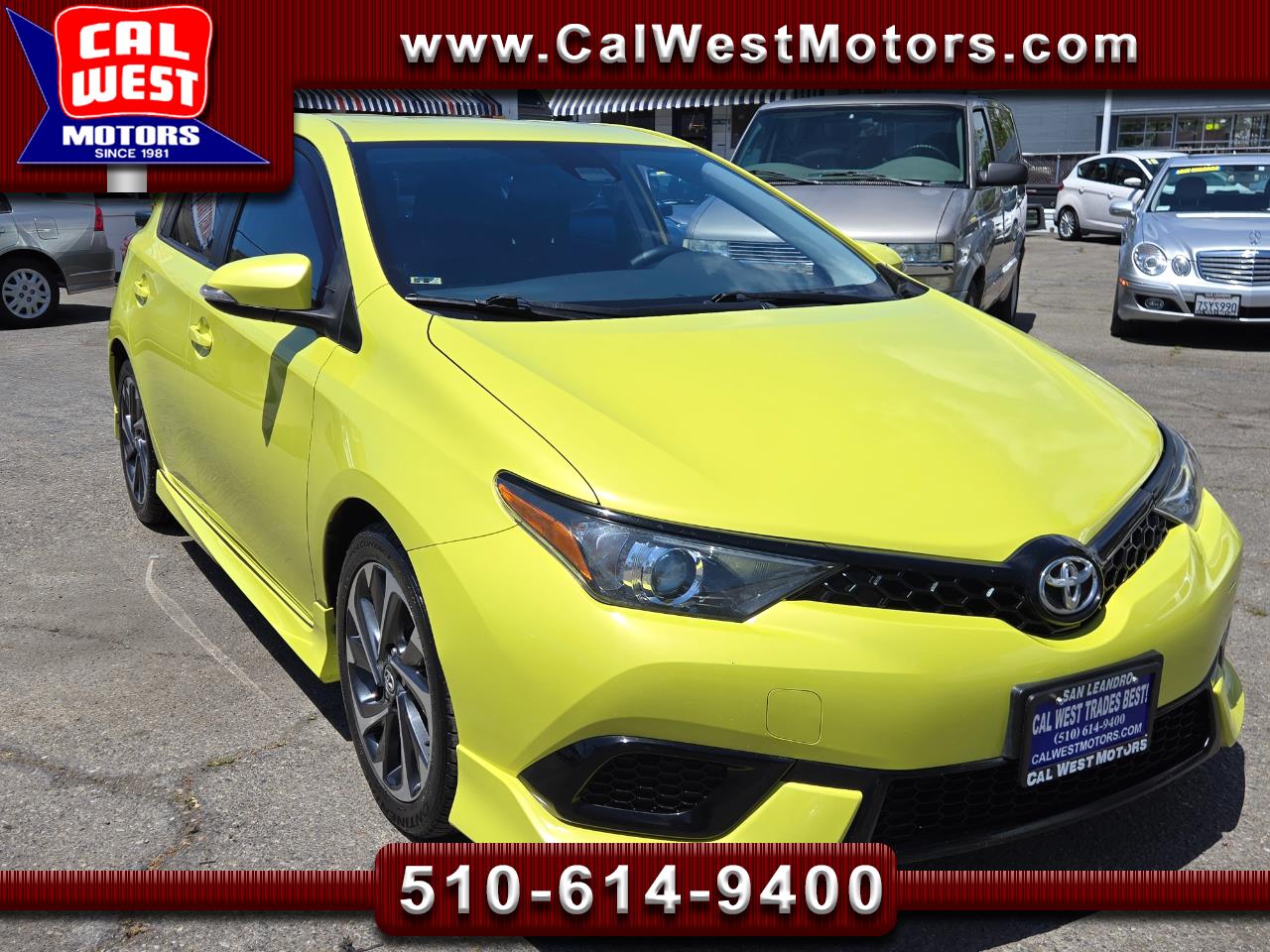 2017 Toyota Corolla iM Hatchback 5D Auto Blu2th BuCam 1Owner VeryClean