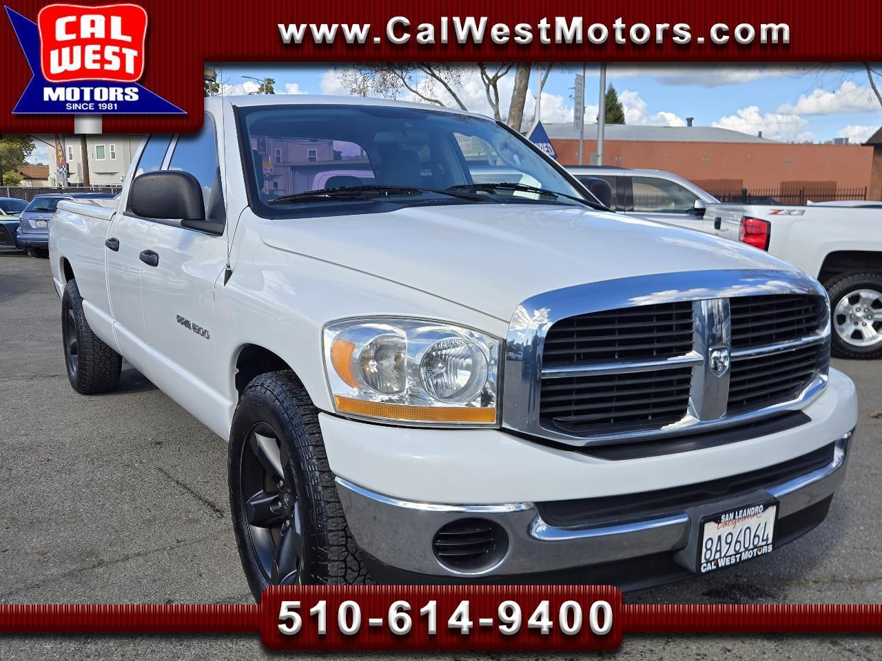 2006 Dodge Ram 1500 Quad Cab SLT 8ft Bed LowMiles ExcellentServHistory