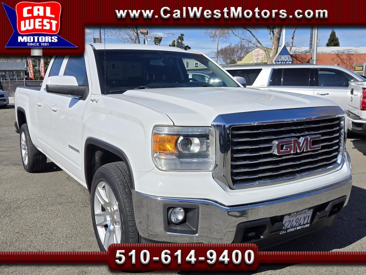 2015 GMC Sierra 1500 4WD Double Cab w/Leather Nav BuCam LowMiles
