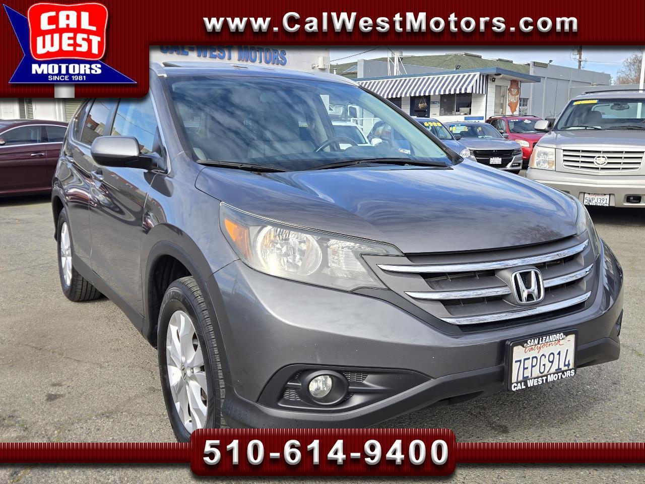 2014 Honda CR-V EX-L AWD SUV 5D Leather MnRoof BUcam Blu2th 1Owner