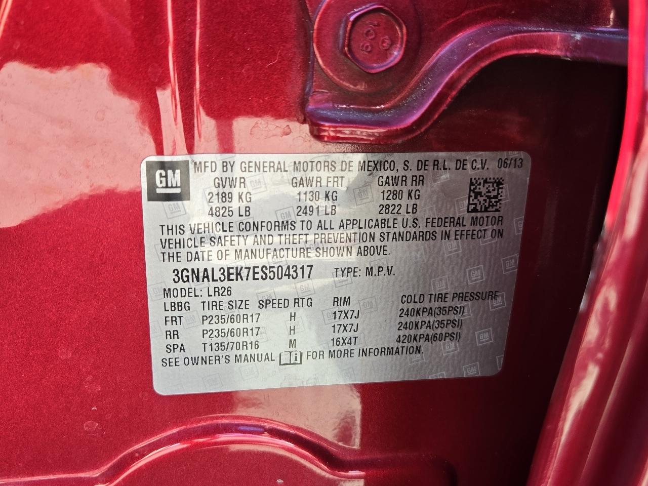 Chevrolet Captiva Sport  2014