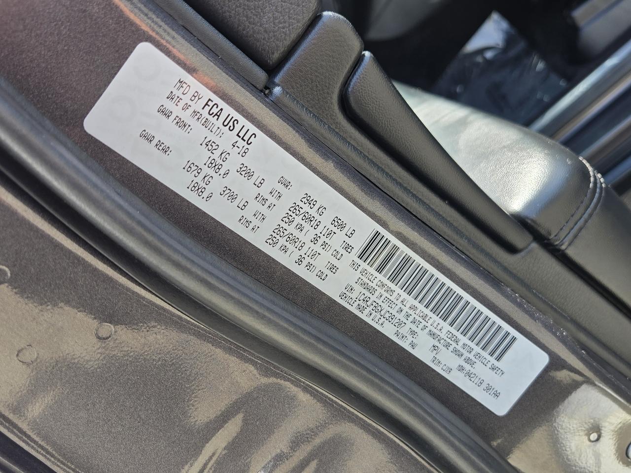 Jeep Grand Cherokee  2018