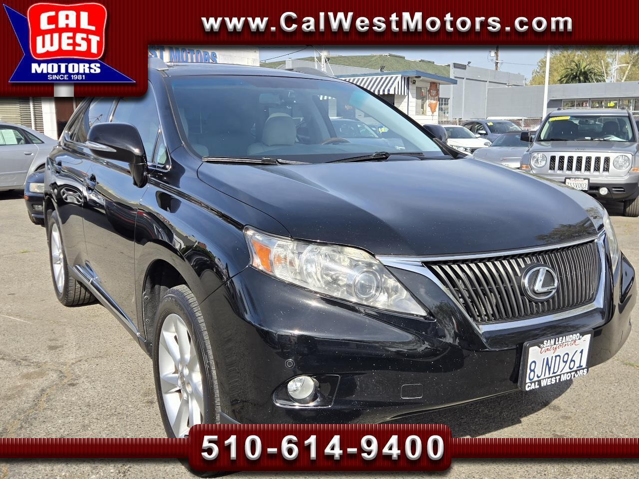 2011 Lexus RX 350 SUV 5D w/Leather Nav BuCam MoonRoof VeryNice