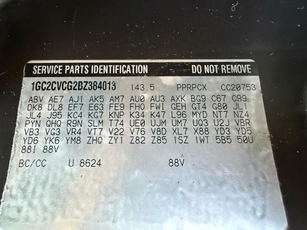 Chevrolet Silverado 2500HD  2011