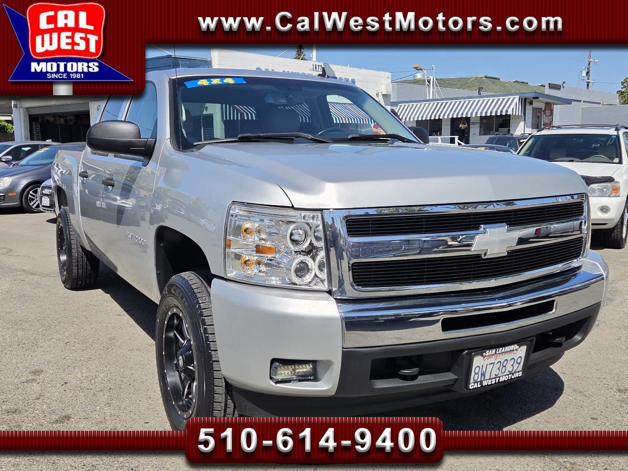 2010 Chevrolet Silverado 1500 4X4 LT Crew Cab w/Leather Z71Pkg TowPkg VeryClean