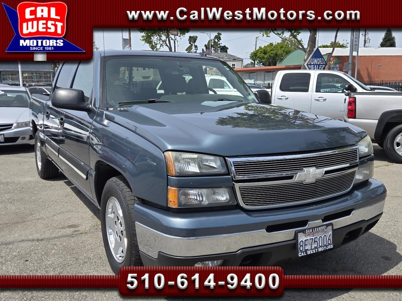 2006 Chevrolet Silverado 1500 LT Crew Cab Short Box 2WD ExMtnce VeryClean