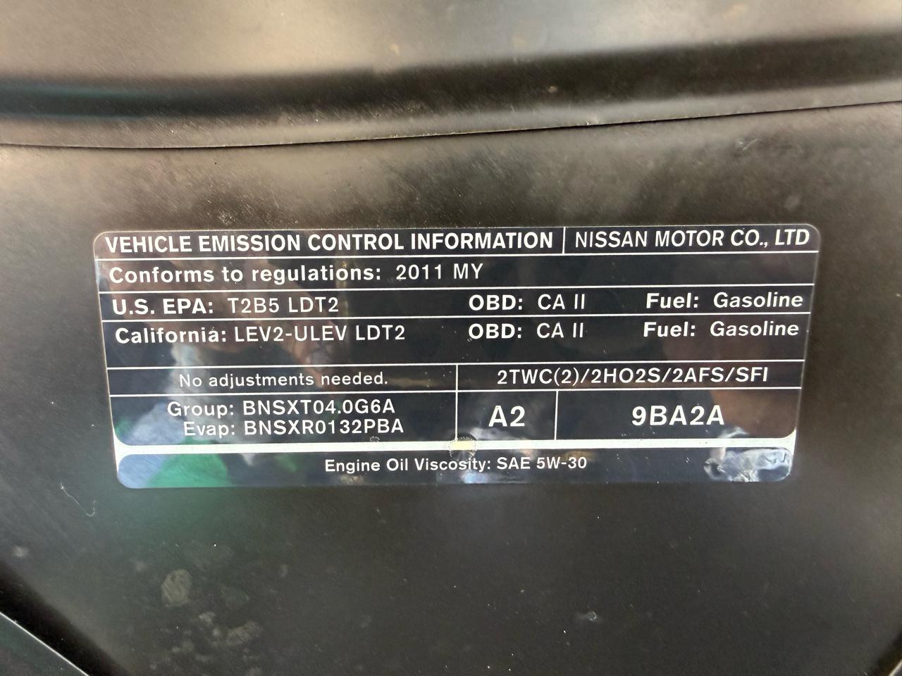 Nissan Frontier  2011