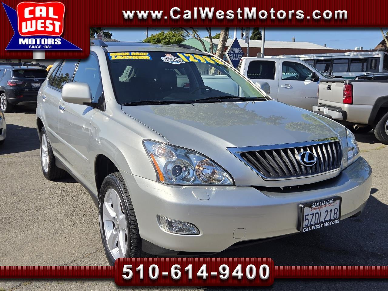 2008 Lexus RX 350 AWD w/Nav BuCam MnRoof 1Owner VeryClean