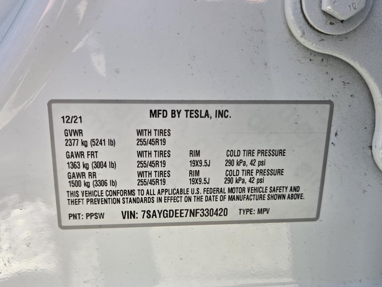 Tesla Model Y  2022