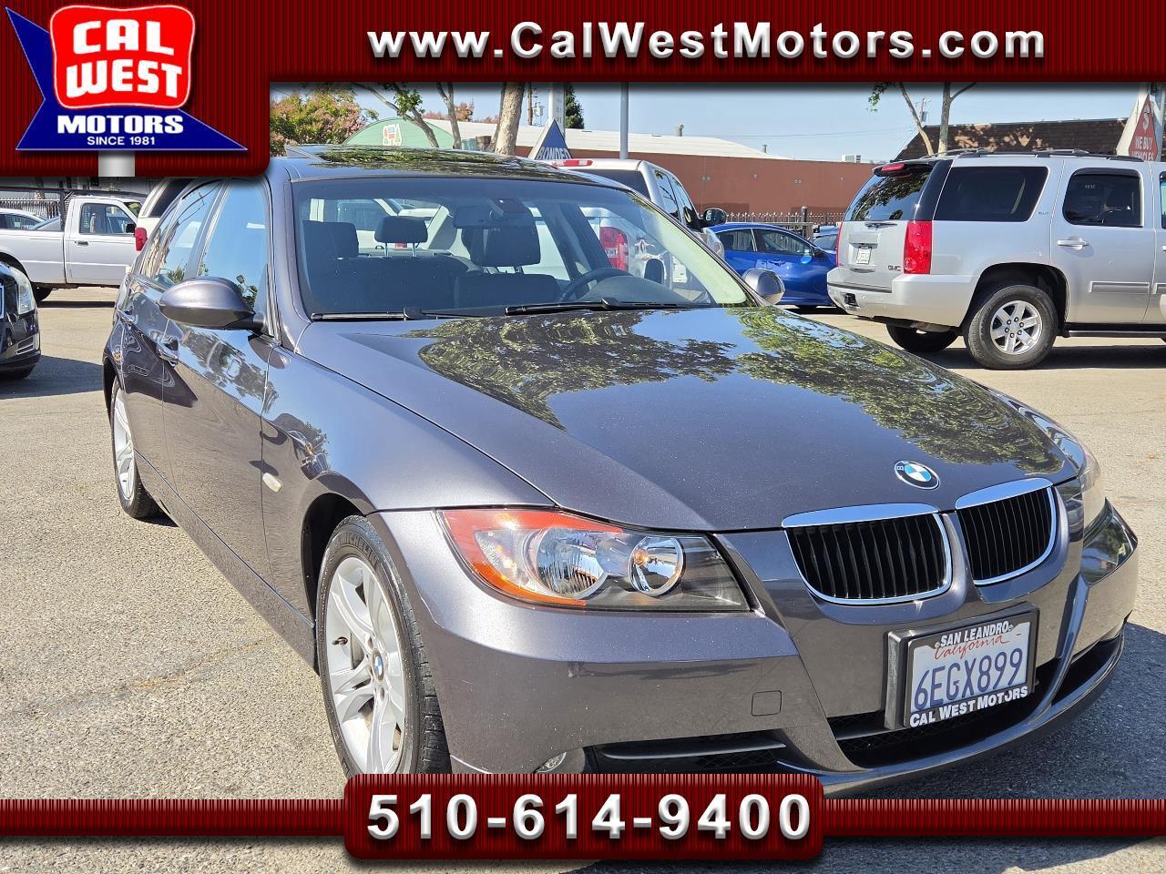 2008 BMW 3 Series 328i Sedan w/Leather MRoof CD XpertMntnceHist NICE
