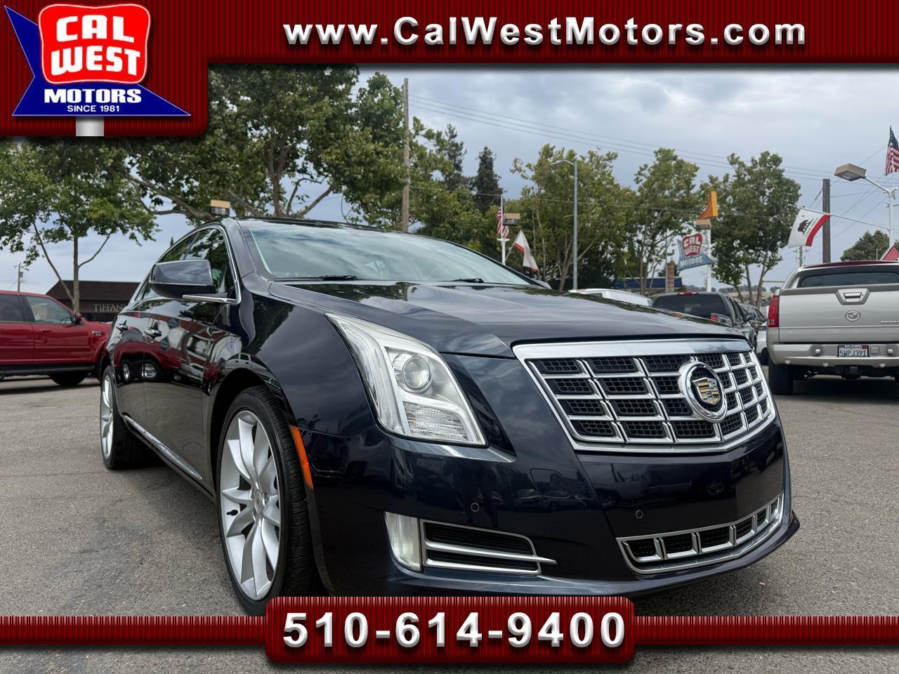 2013 Cadillac XTS Premium Sedan Leathr MRoof BUcam Blu2th XM LoMiles