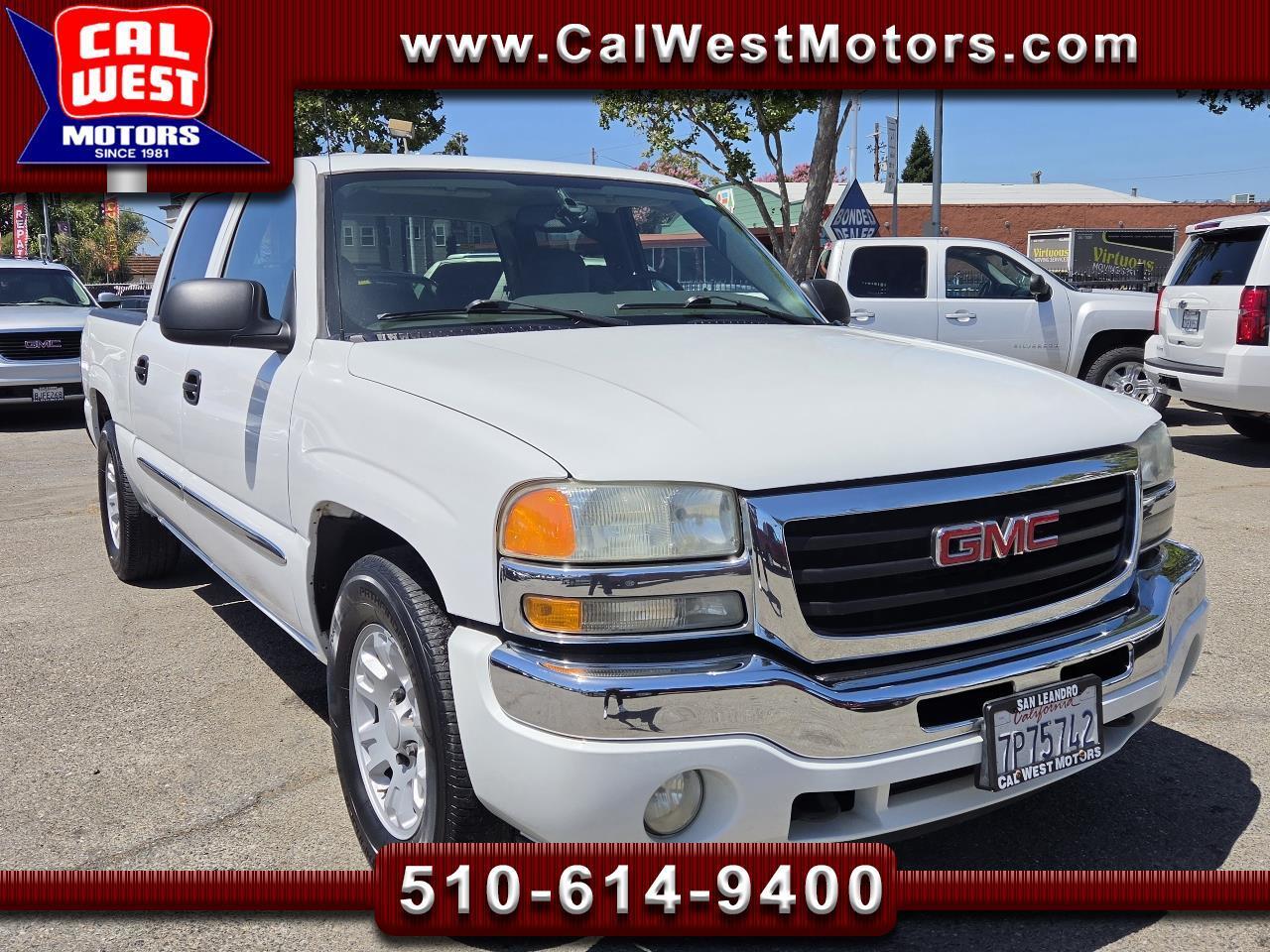 2005 GMC Sierra 1500 Crew Cab SLE w/ TowPkg LowMiles 1Owner VeryClean