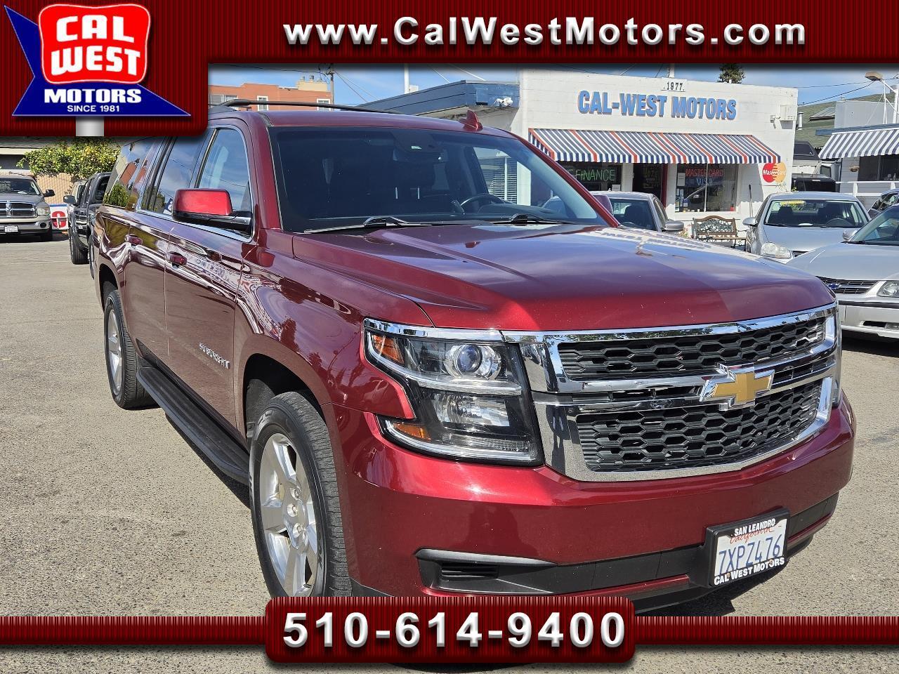 2017 Chevrolet Suburban LT 3Row w/Leather NAV Tow BuCam 1Ownr VryClean