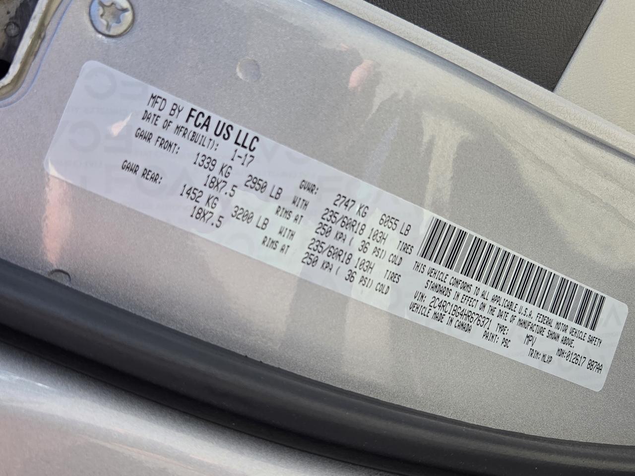 Chrysler Pacifica  2017