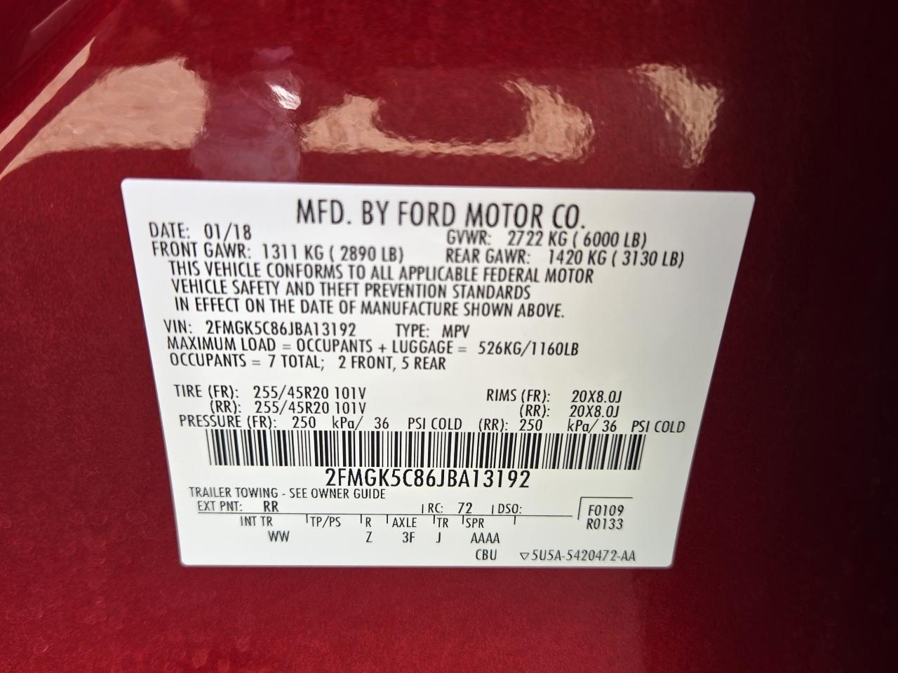 Ford Flex  2018
