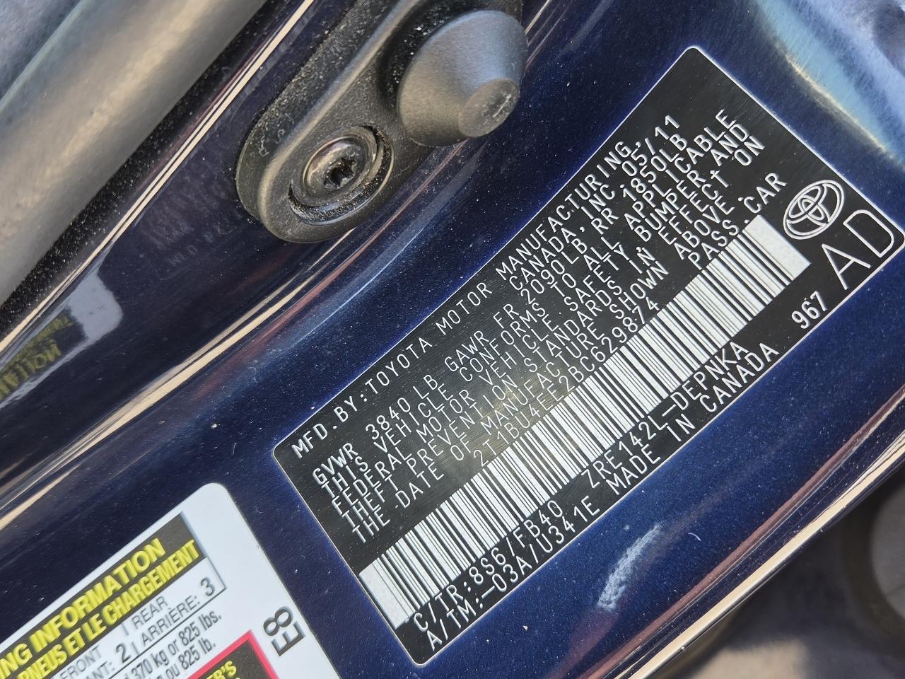 Toyota Corolla  2011