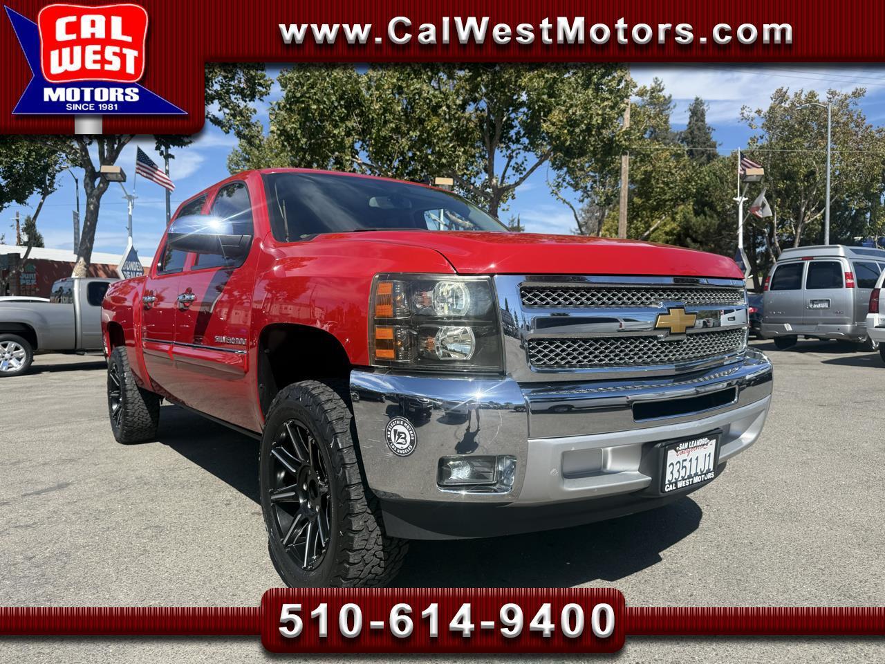 2012 Chevrolet Silverado 1500 LT Crew Cab 4D Nav Blu2th Aux 1Owner GreatServHist