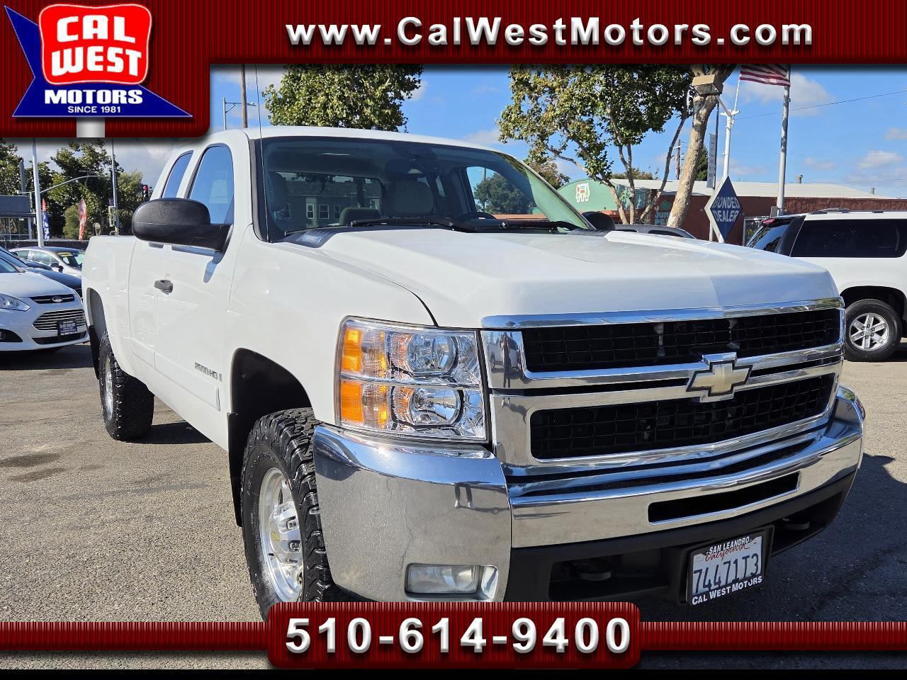 2008 Chevrolet Silverado 2500HD LT Ext Cab 4D 4WD BUcam CD GreatServHist
