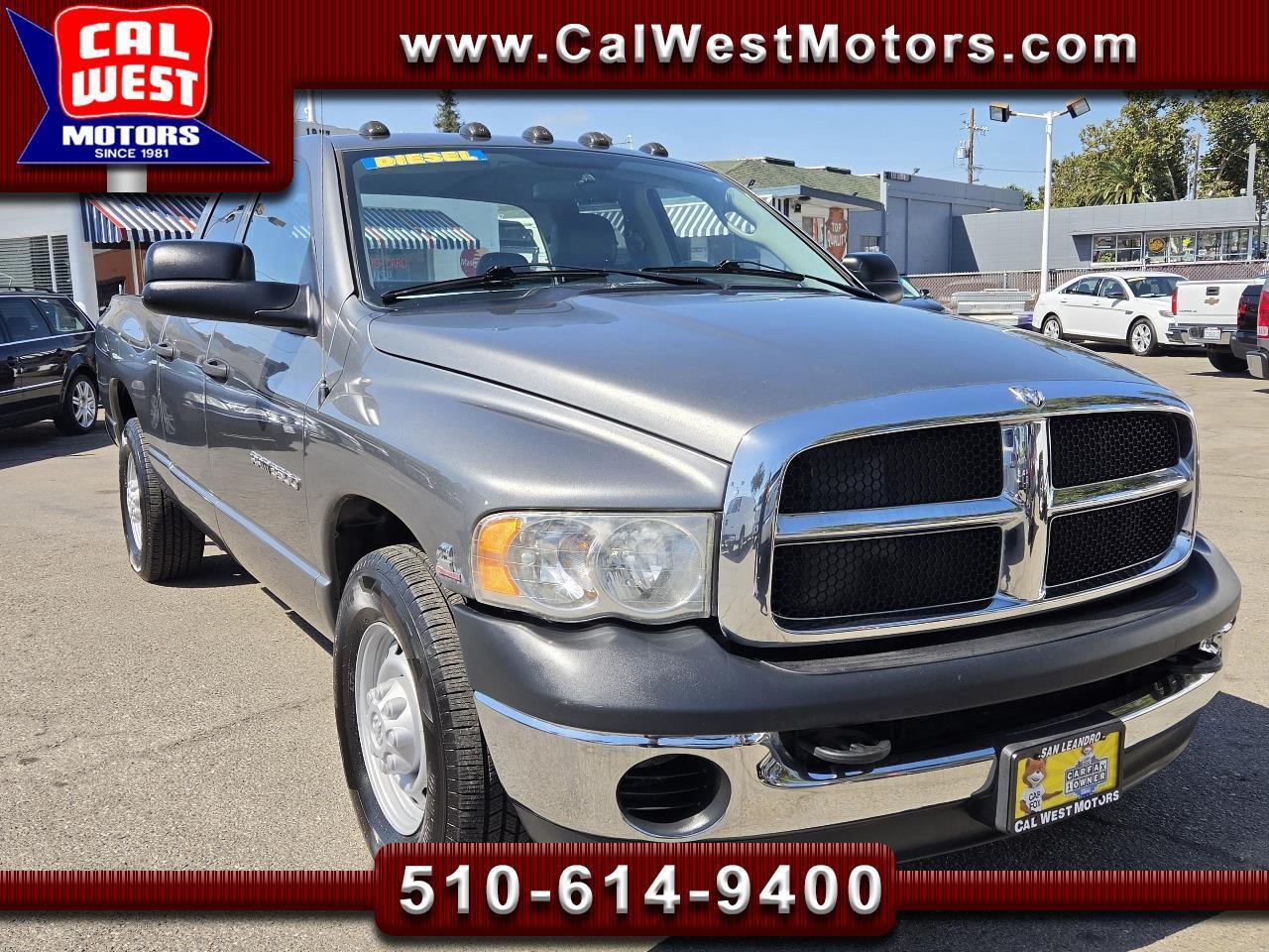 2005 Dodge Ram 3500 ST Quad Cab 5.9L HO Cummins LowMiles VeryClean