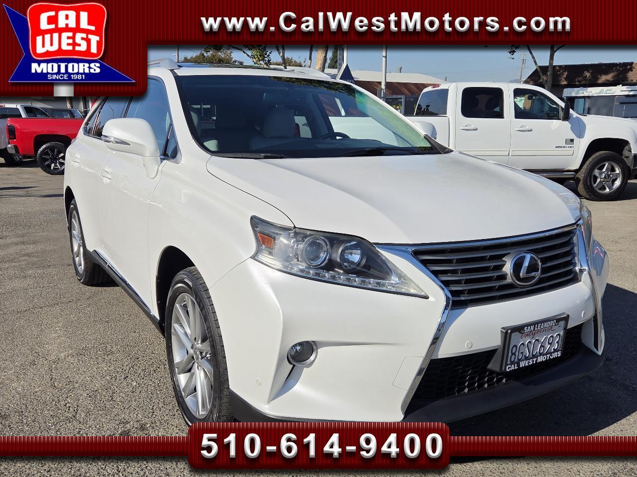 2013 Lexus RX 350 PremiumPkg HeatedCooled Seats NAV Blu2th VeryClean
