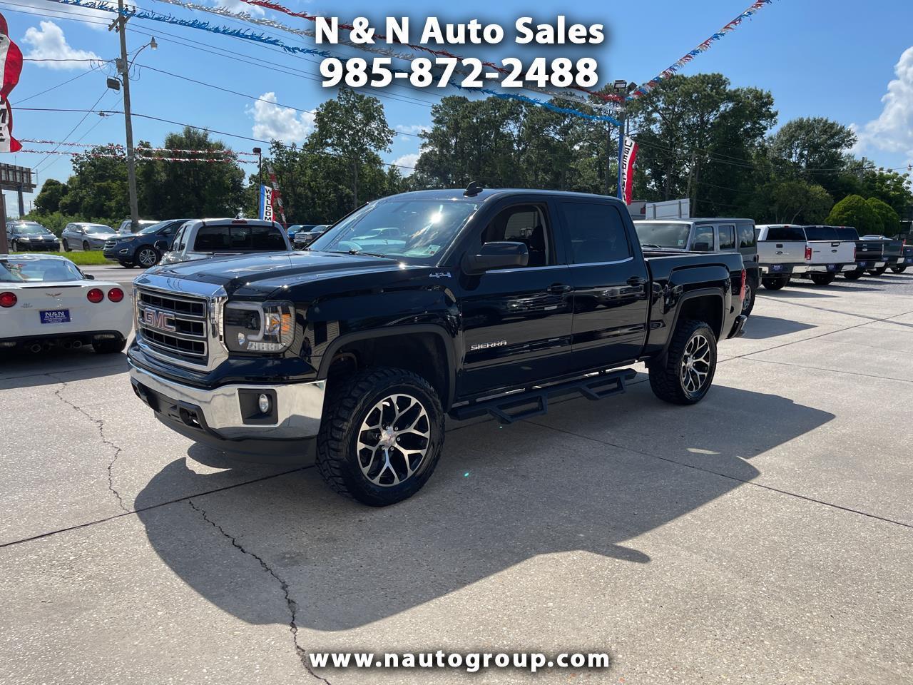 Used 15 Gmc Sierra 1500 Sle Crew Cab Short Box 4wd For Sale In Houma La N N Auto Sales