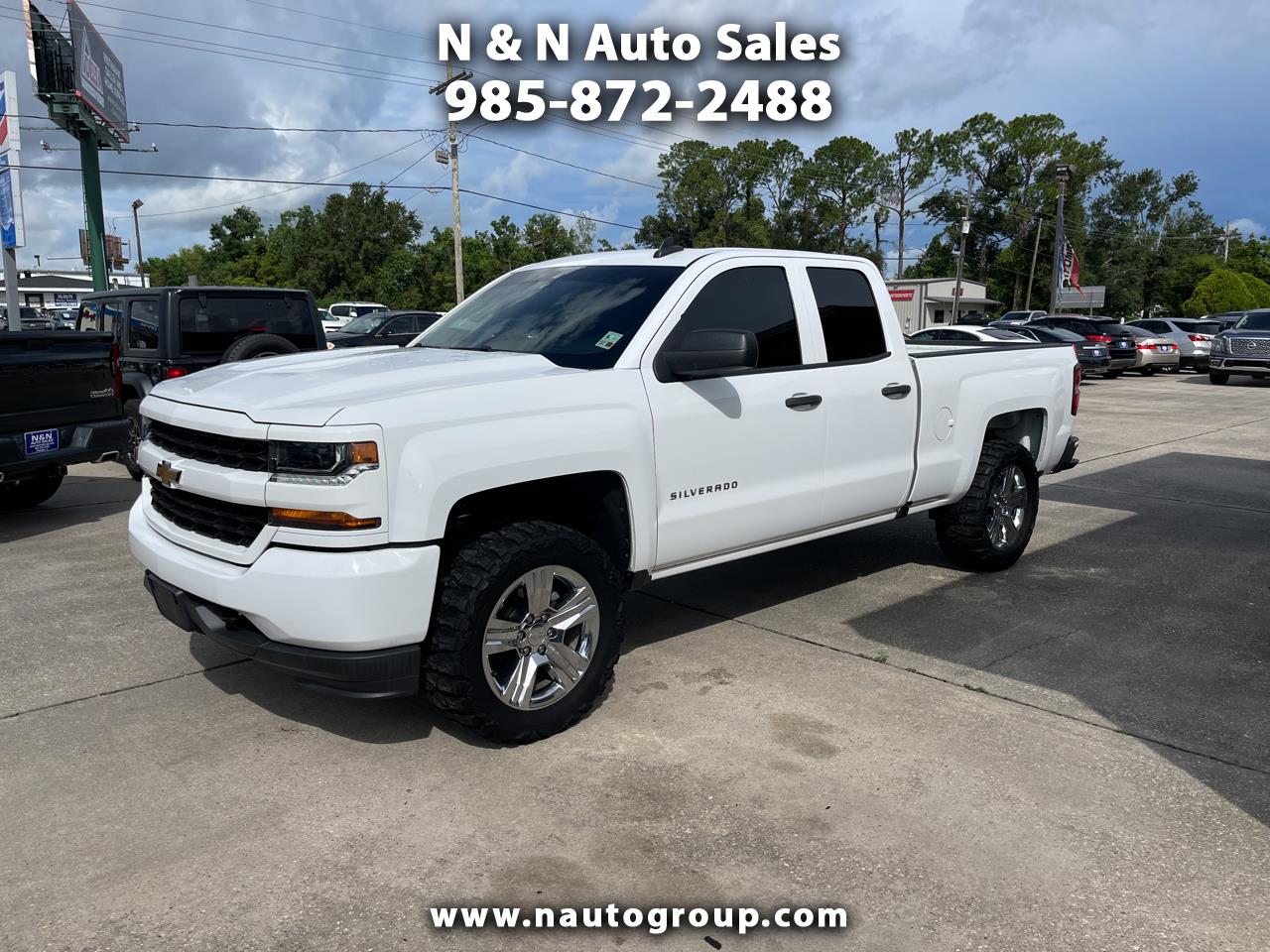Used 2018 Chevrolet Silverado 1500 1LT Double Cab 2WD for Sale in Houma