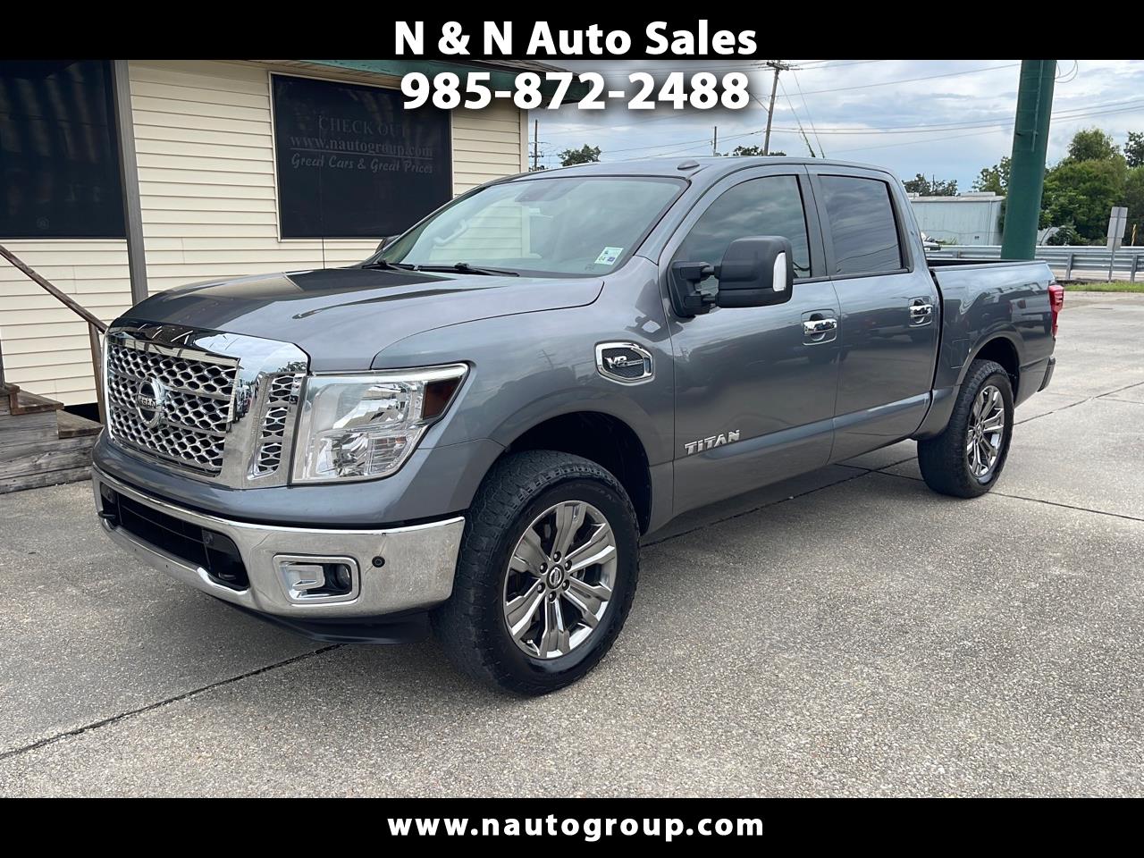 Used 2017 Nissan Titan SV Crew Cab 2WD for Sale in Houma LA 70360 N & N