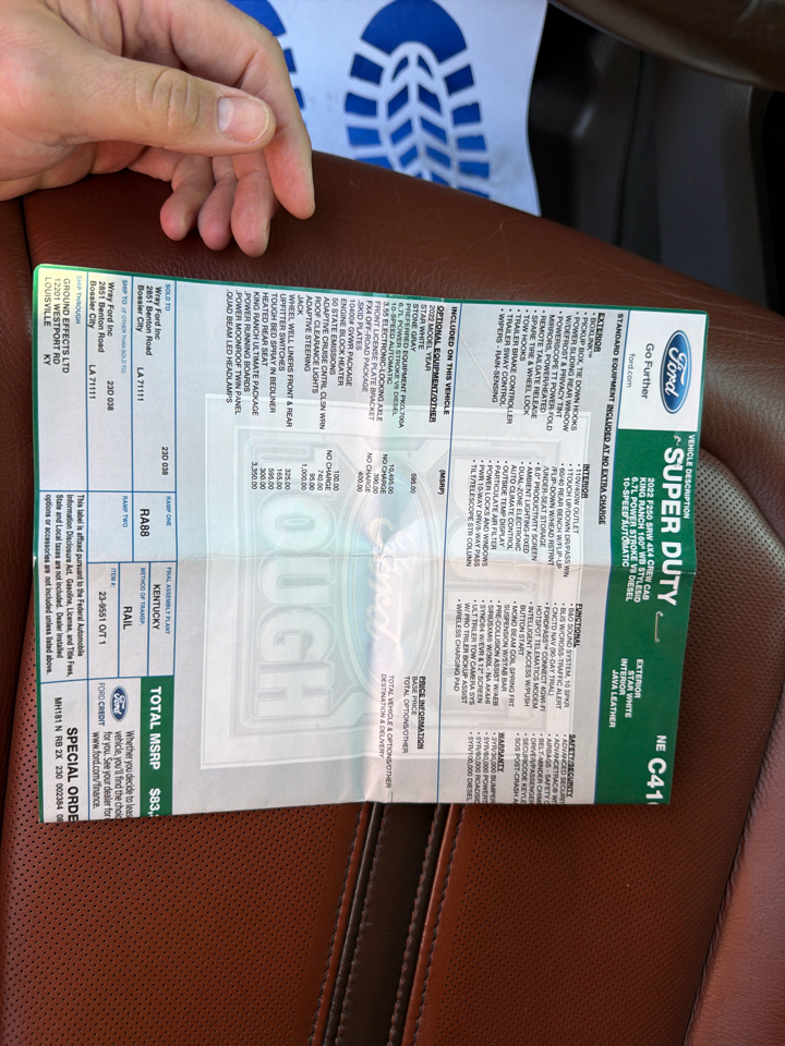 Ford F-250 SD King Ranch Crew Cab 4WD 2022