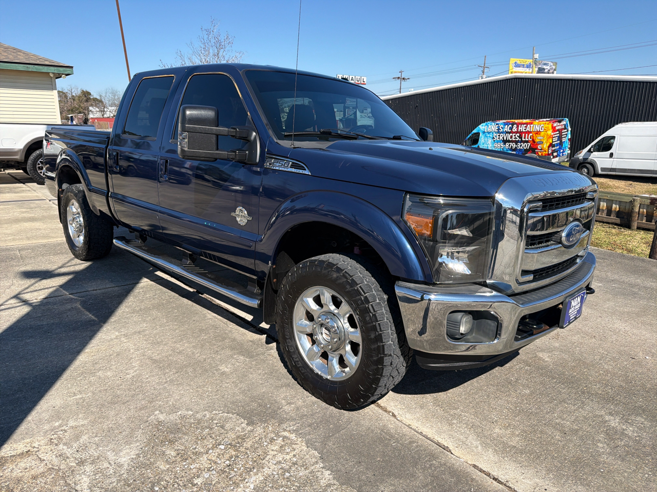 Ford F-250 SD Lariat Crew Cab 4WD 2011