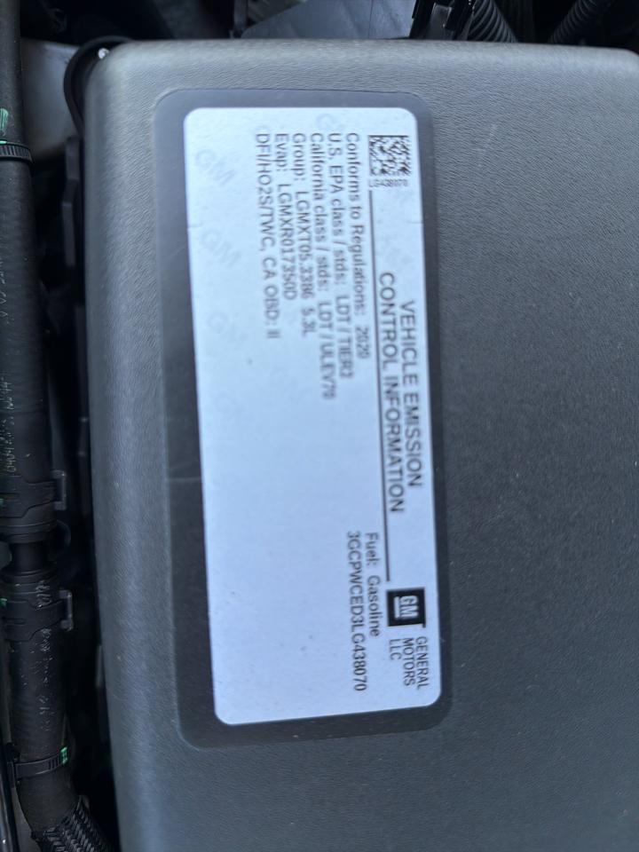 Chevrolet Silverado 1500 1LT Crew Cab 2WD 2020