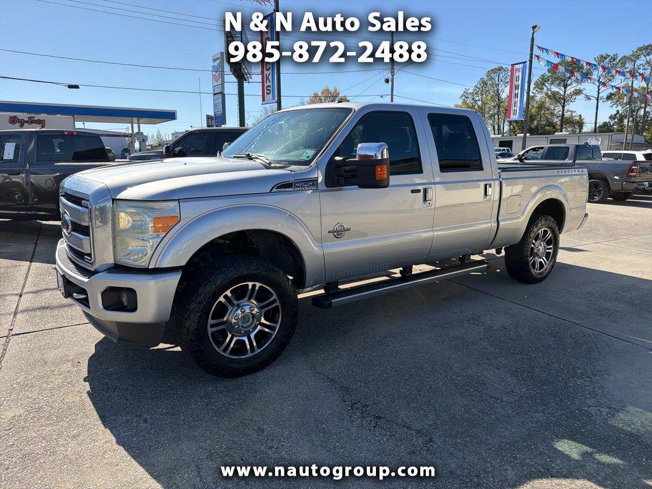 2016 Ford F-250 SD Platinum Crew Cab 4WD