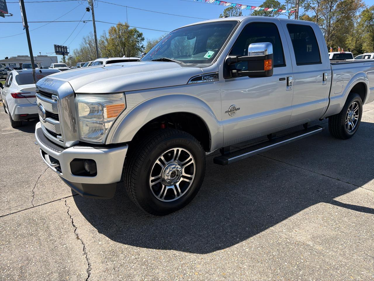 Ford F-250 SD Platinum Crew Cab 4WD 2014