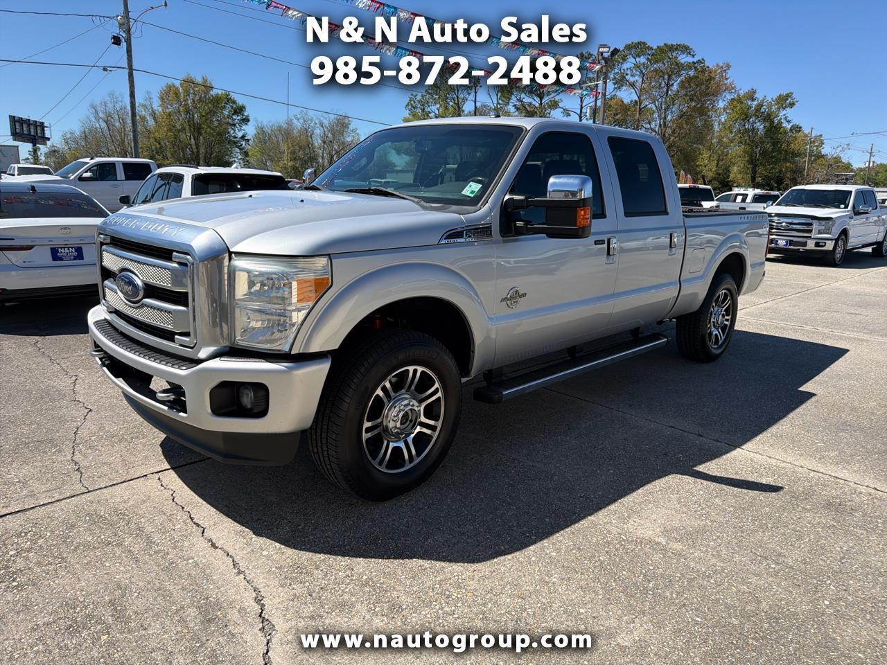 Ford F-250 SD Platinum Crew Cab 4WD 2014