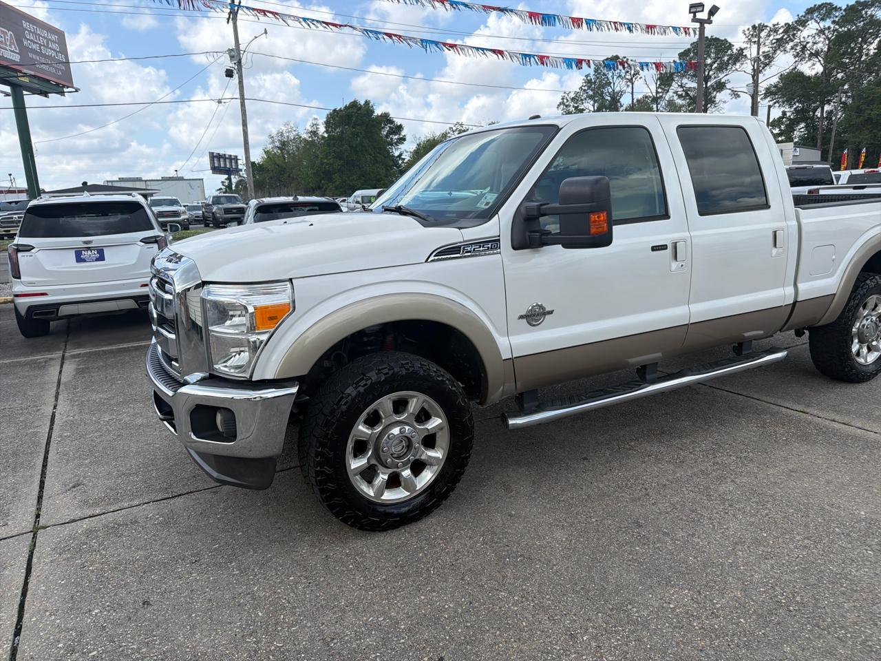 Ford F-250 SD Lariat Crew Cab 4WD 2012