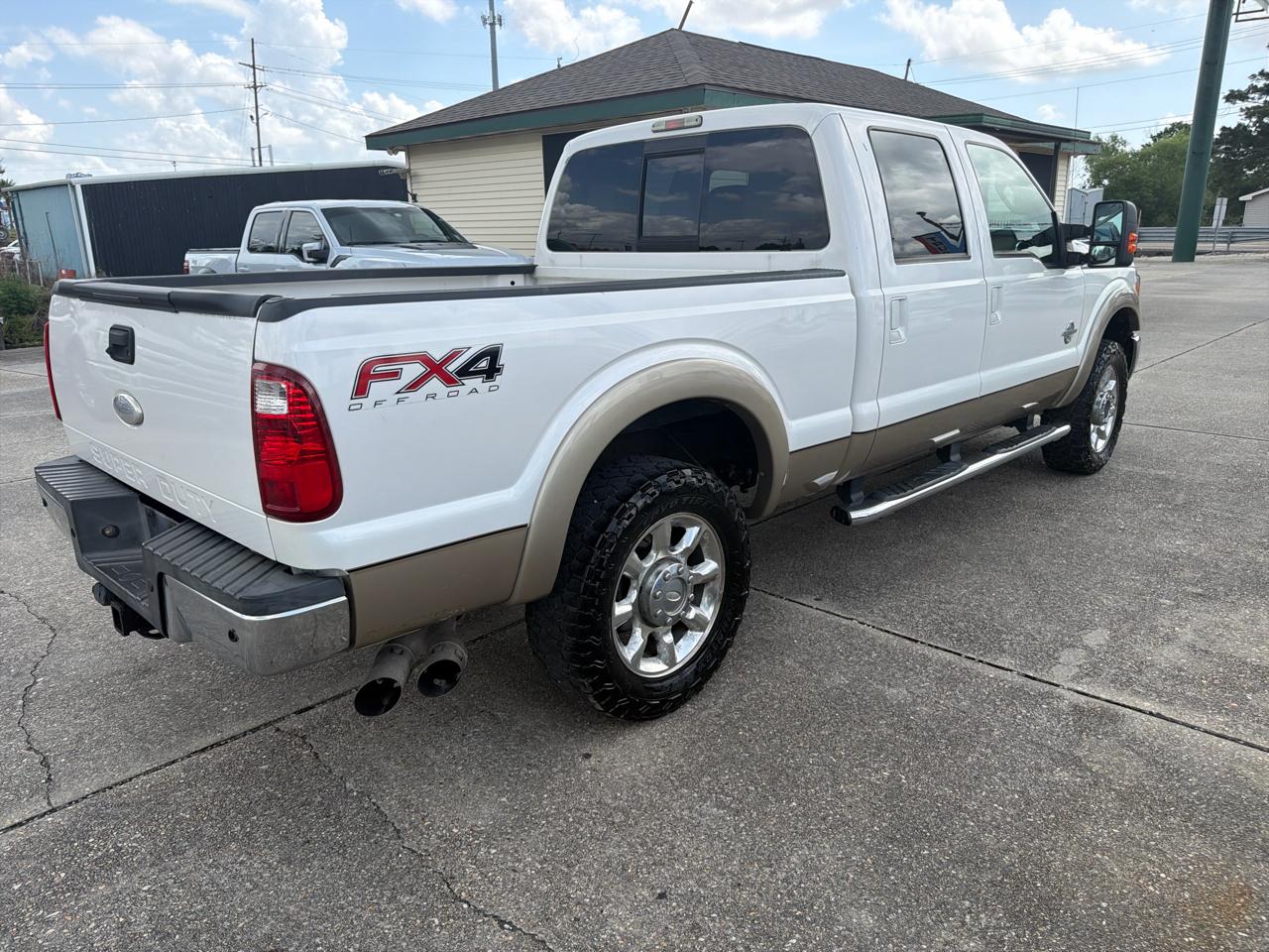 Ford F-250 SD Lariat Crew Cab 4WD 2012