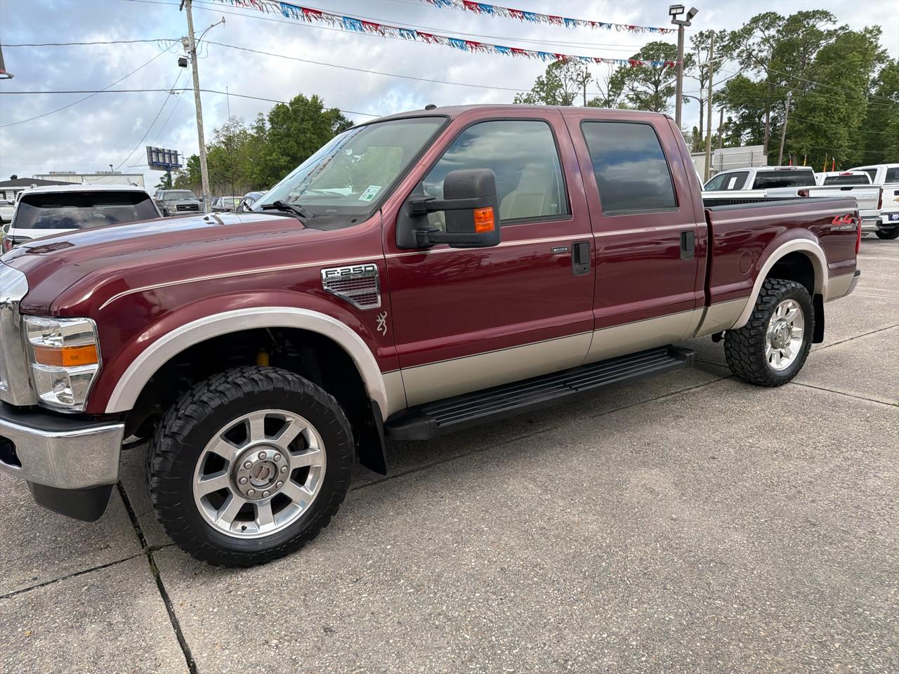 Ford F-250 SD Lariat Crew Cab 4WD 2008