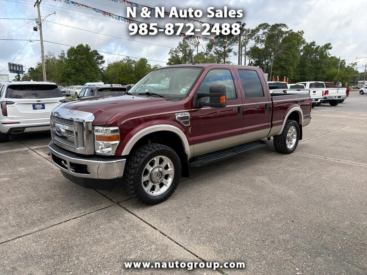 2008 Ford F-250 SD Lariat Crew Cab 4WD