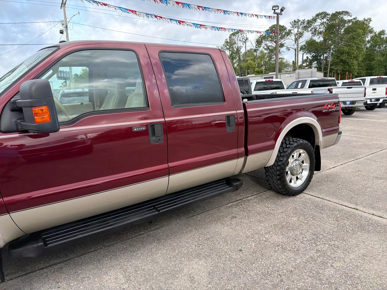 Ford F-250 SD Lariat Crew Cab 4WD 2008