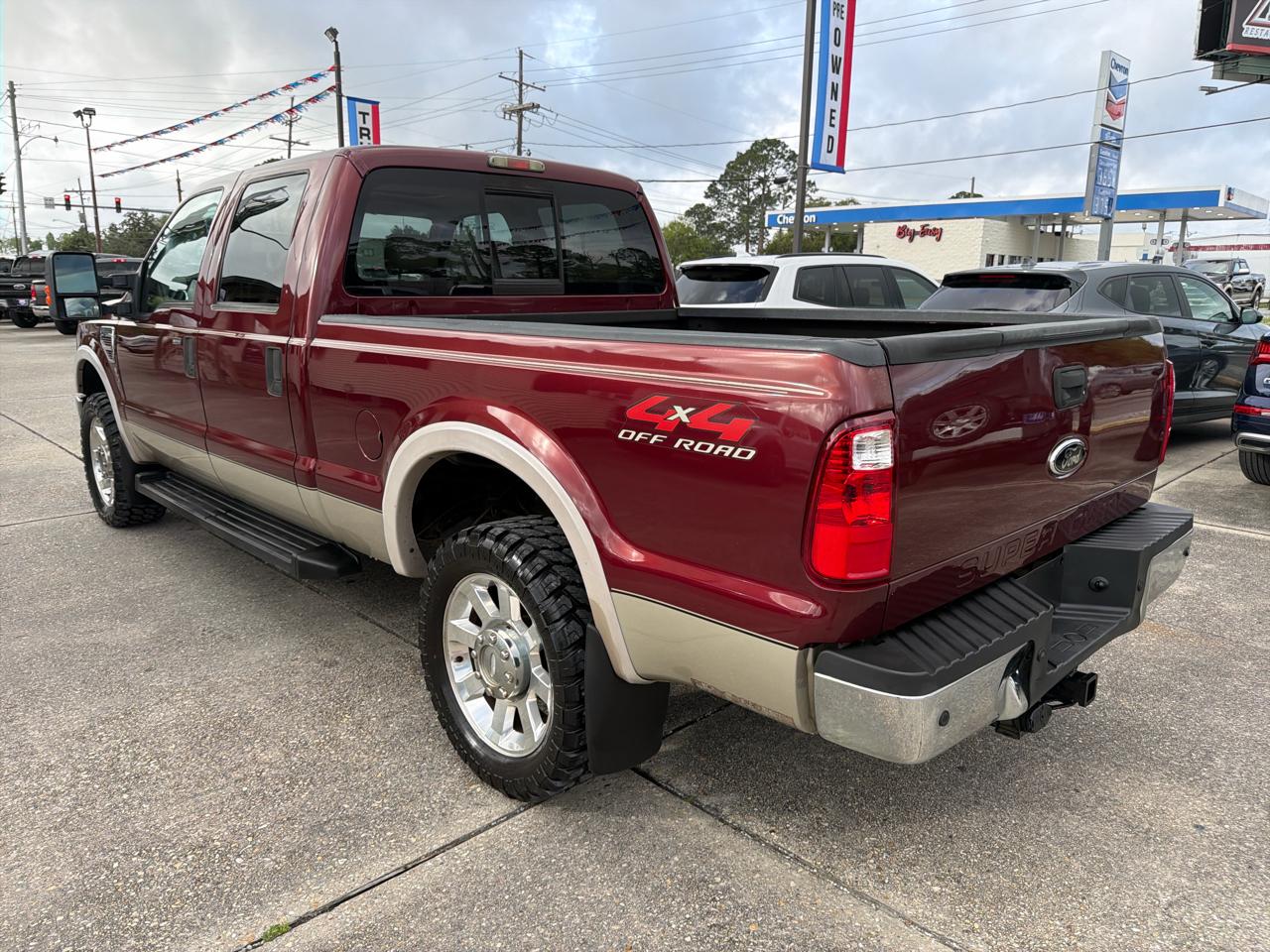 Ford F-250 SD Lariat Crew Cab 4WD 2008