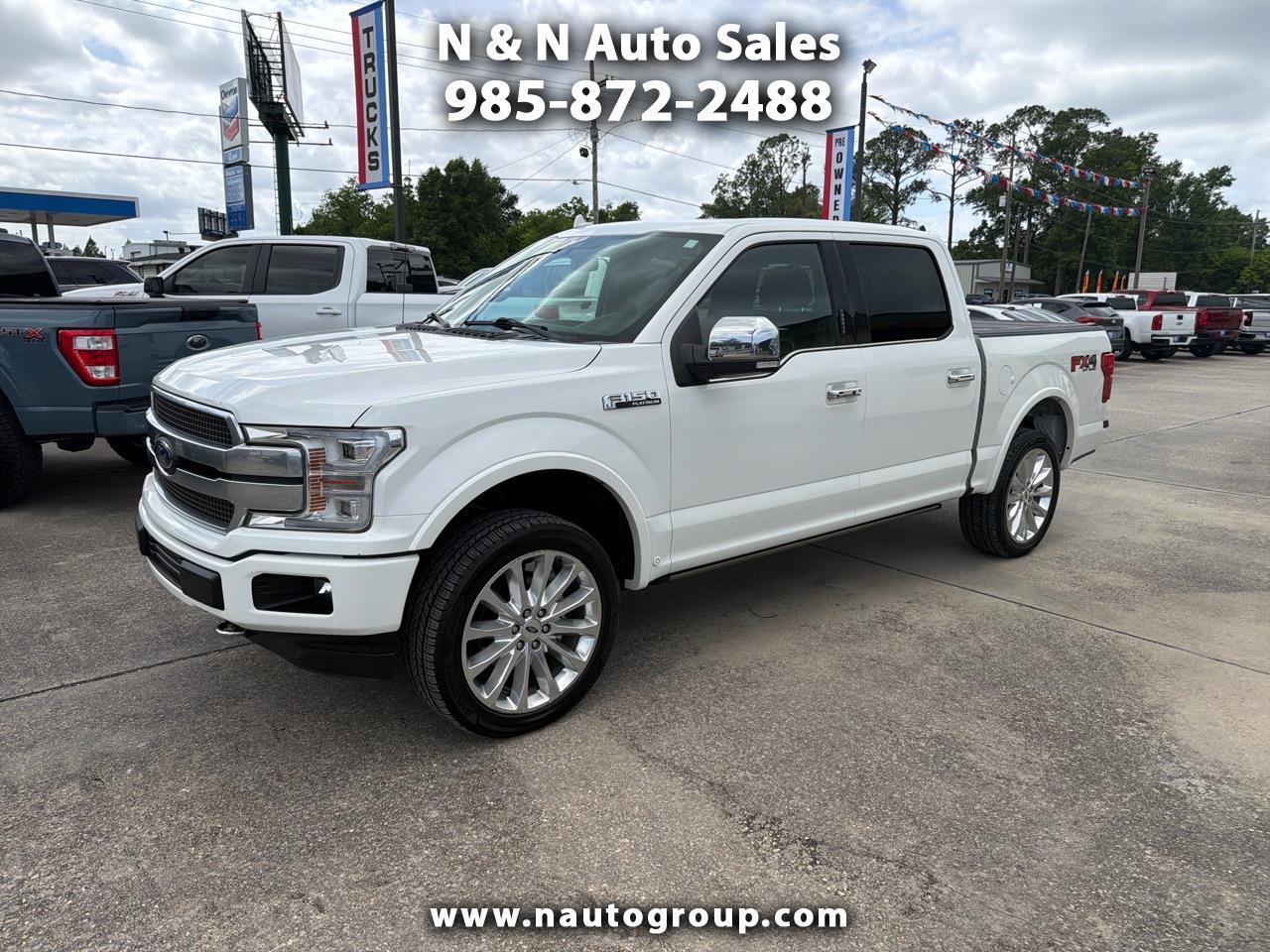 2020 Ford F-150 Platinum 4WD SuperCrew 5.5' Box