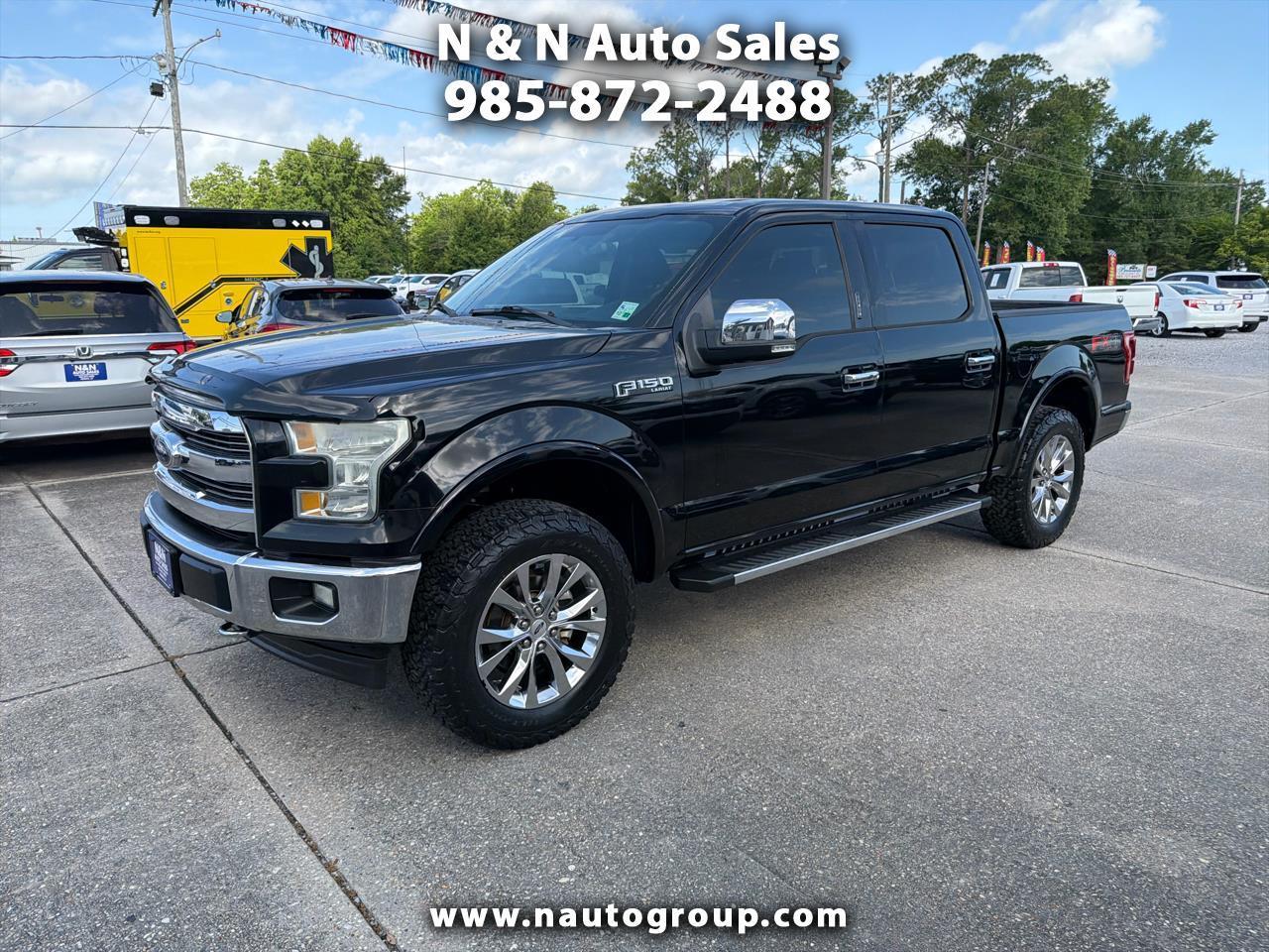 2017 Ford F-150 Lariat 4WD SuperCrew 5.5' Box