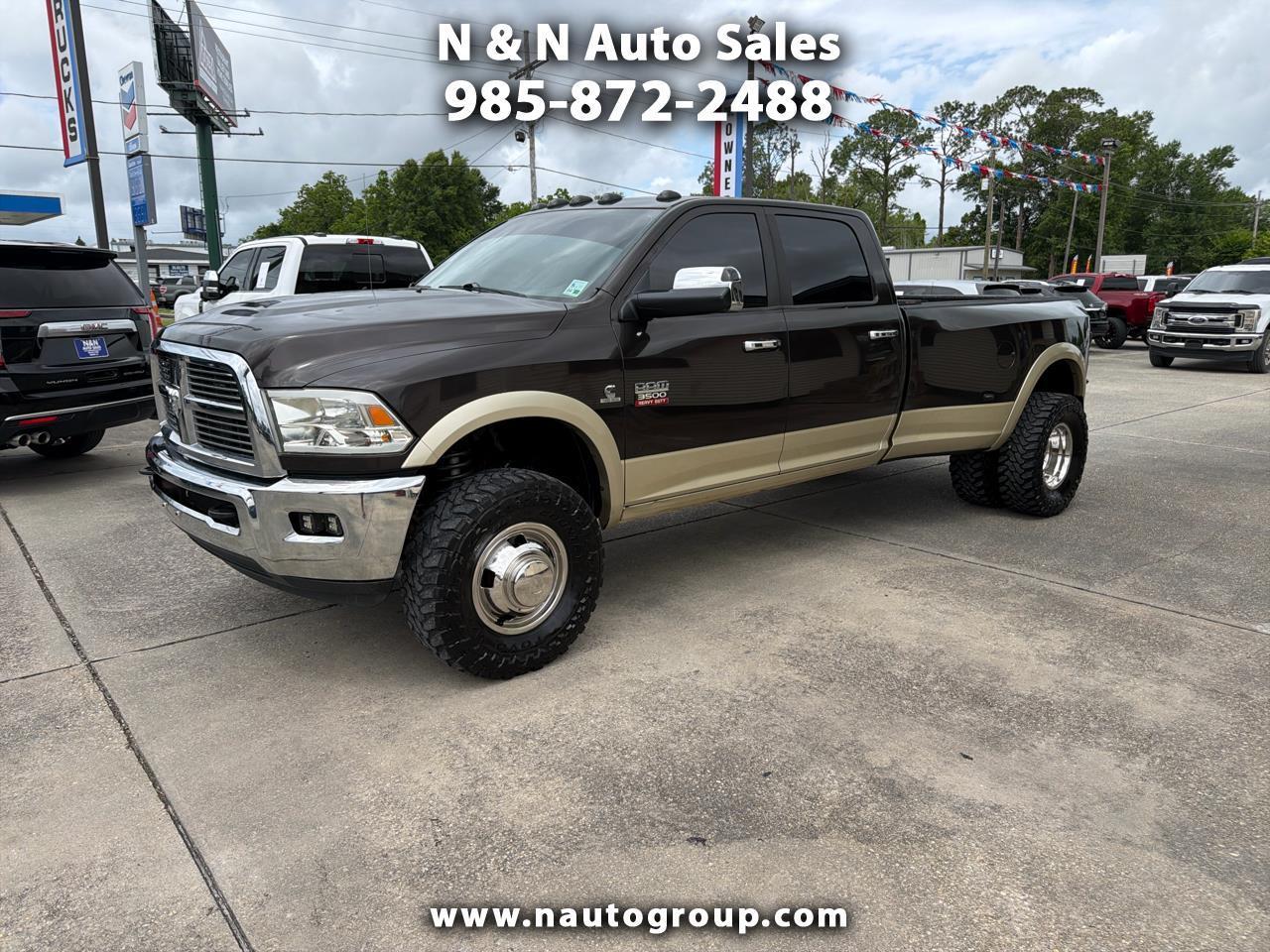 2011 RAM 3500 Laramie 4x4 Crew Cab 8' Box