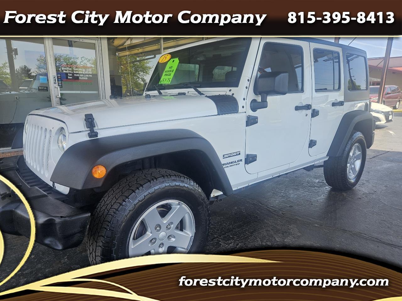 2015 Jeep Wrangler Unlimited 4WD 4dr Sport